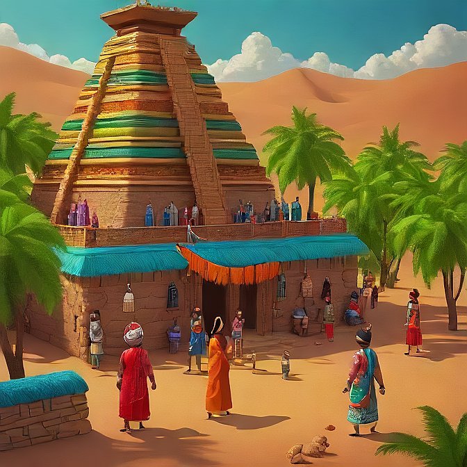 3D cartoon character art